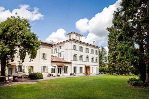 Das jüngste Bottura-Projekt: die »Casa Maria Luigia«, ein Landhaus in einem traumhaften Park vor den Toren von Modena.