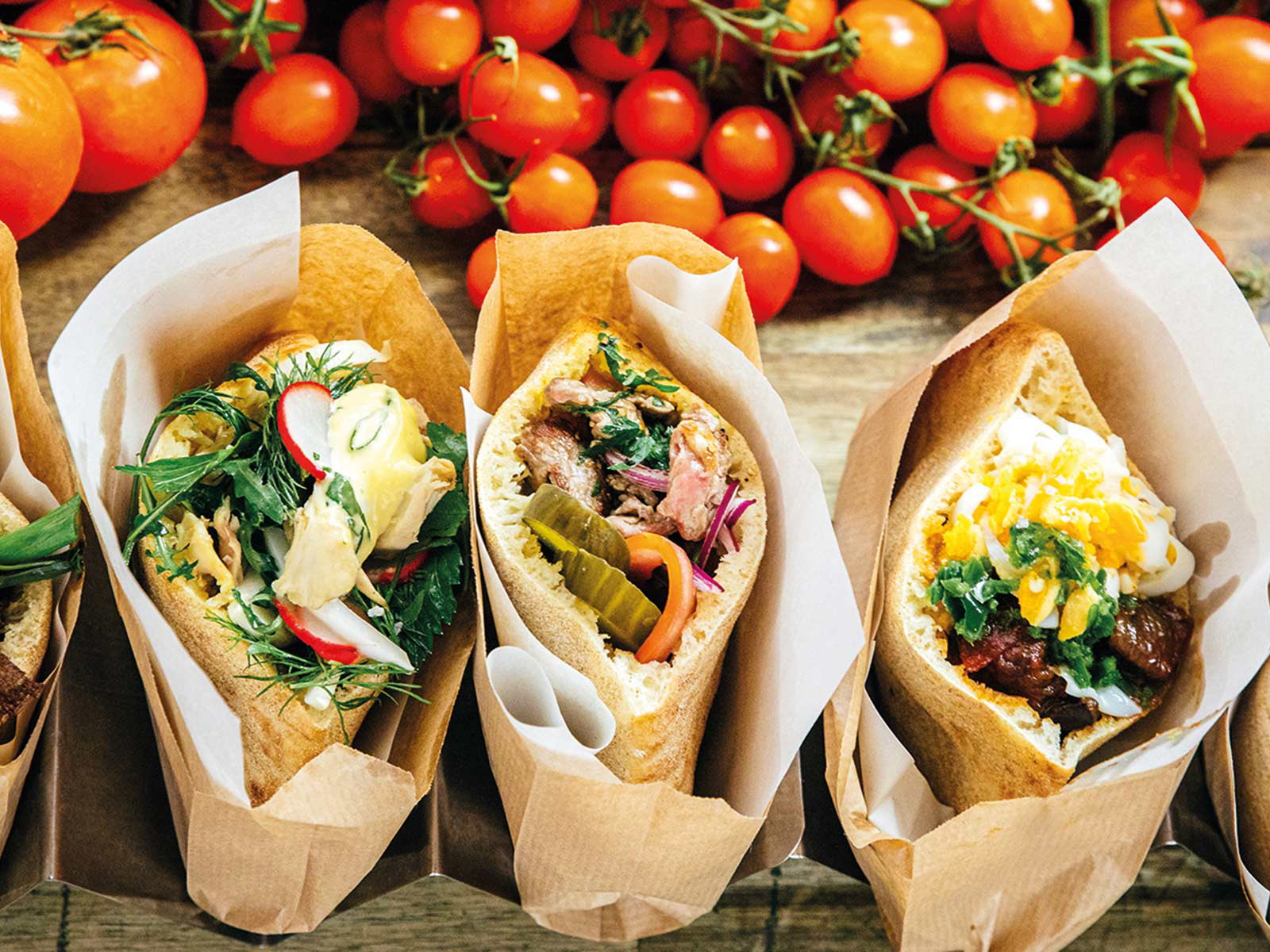 Pitas to go aus dem Wiener »Miznon«