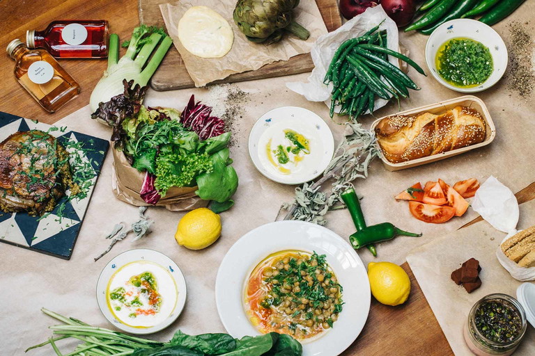 Die vegetarische Box des »Seven North«