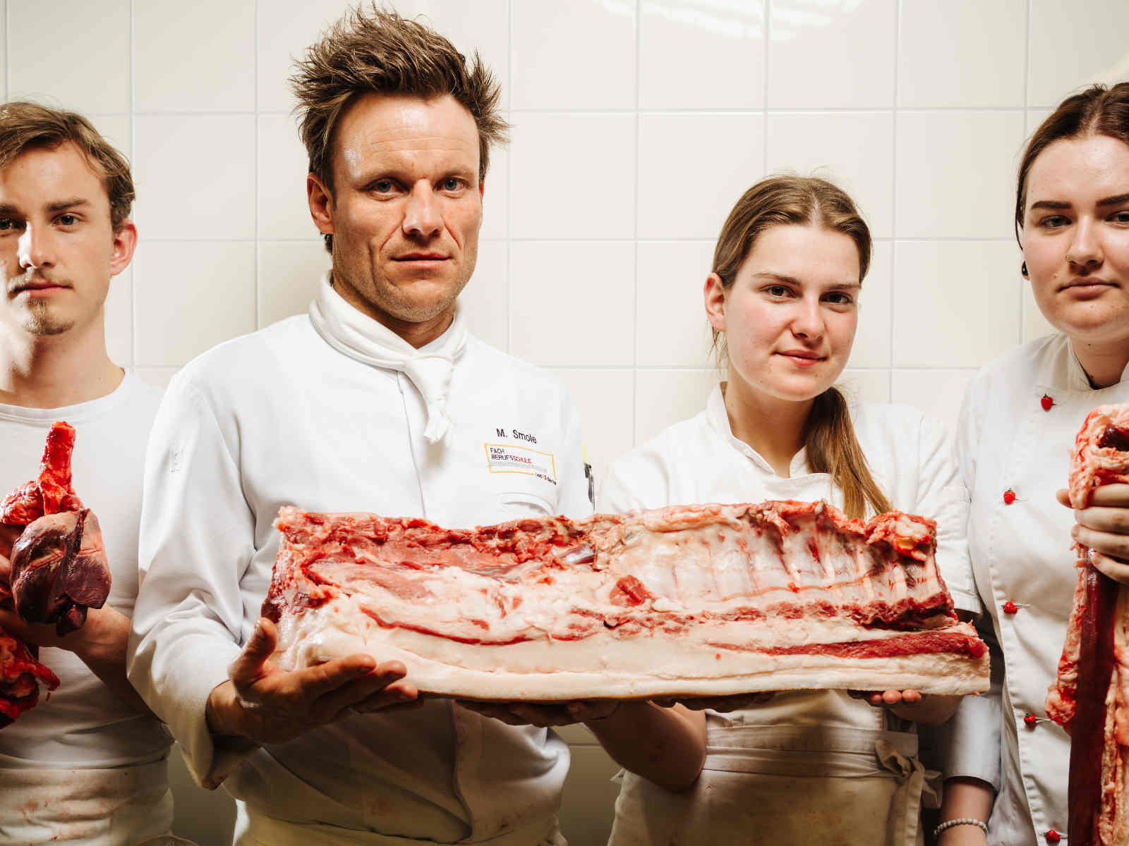 Christoph Guggi, Markus Smole, Johanna Kolbitsch und Celine Schmied.