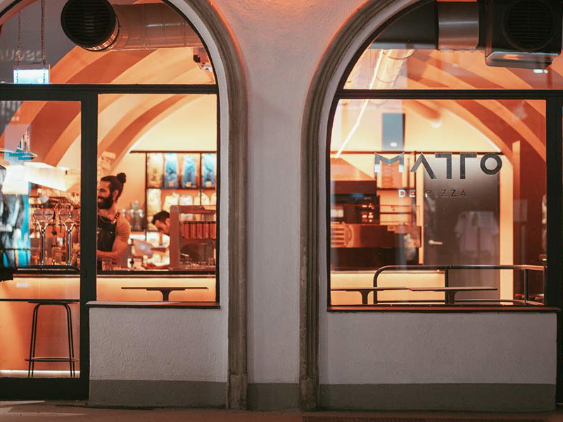 Einladendes Ambiente der neuen Pizzeria