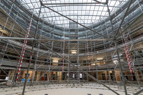 Blick in den künftigen Sitzungssaal
