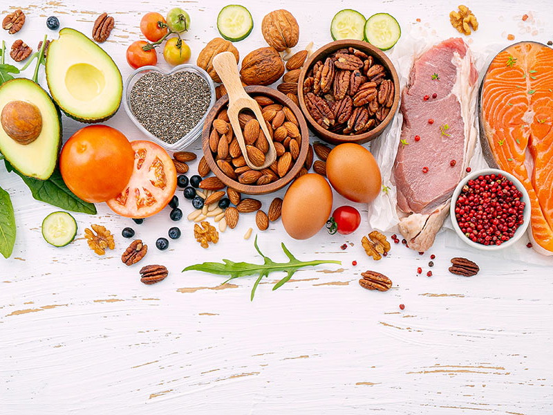 Zutaten für den gesunden »Low-Carb« Genuss