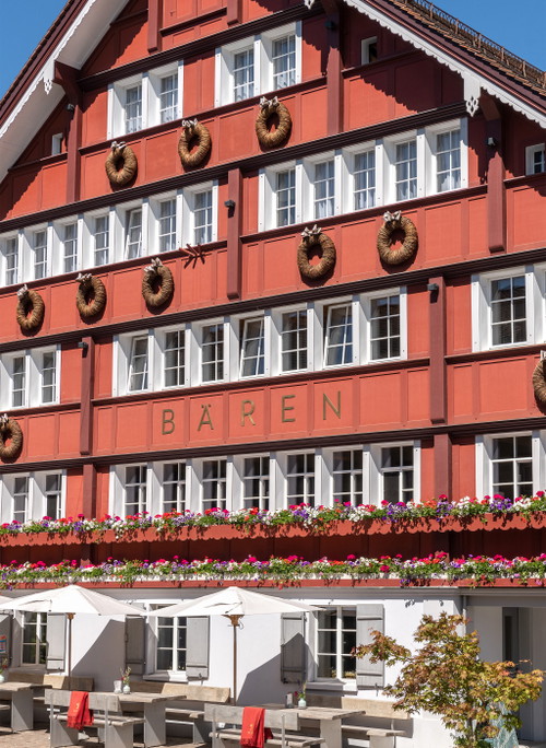 Das «Hotel Bären» in Gonten