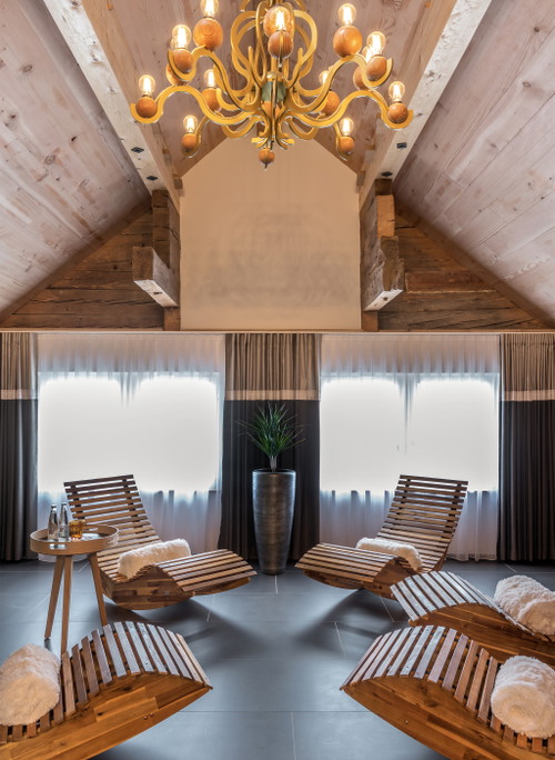 Der Ruheraum des Hotels