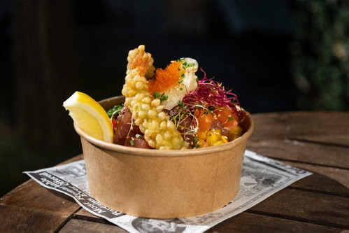 Poké Bowl mit Lachs