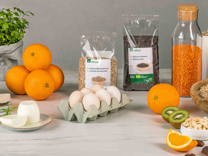 Bio-Sortiment »im großen Stil«.