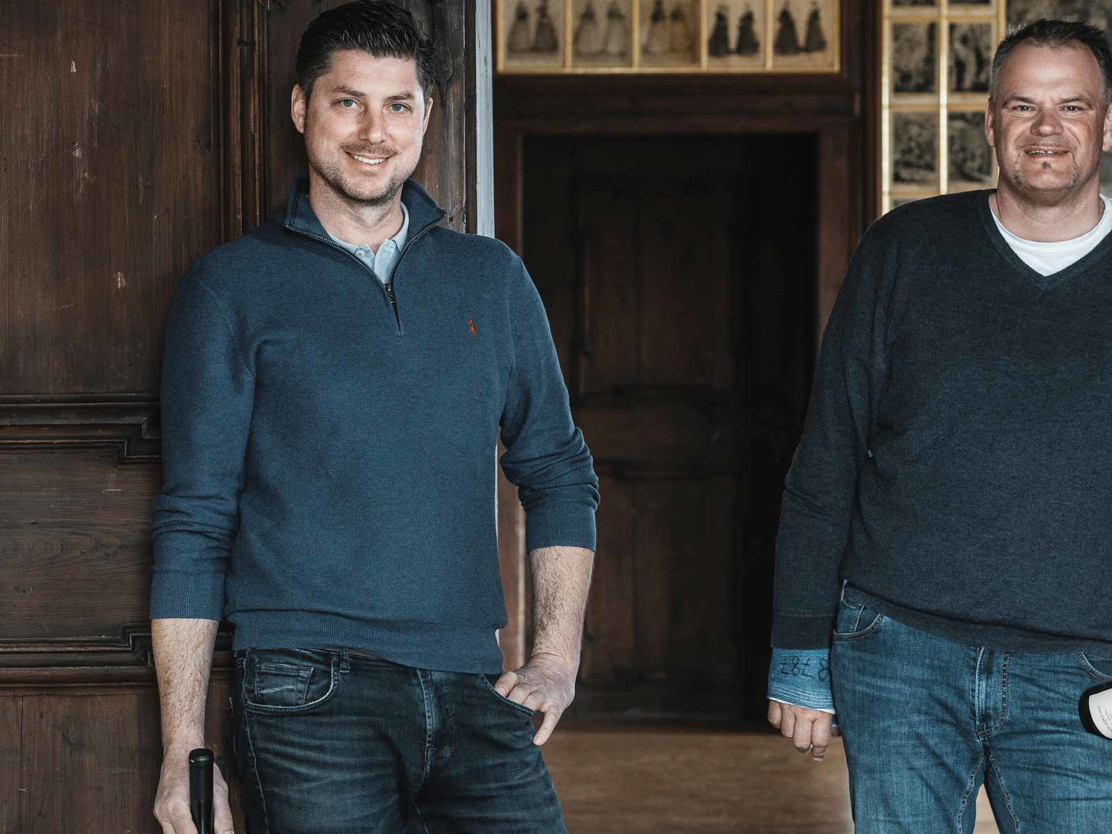 Franz-Josef Gritsch&nbsp;(l.) und Heinz Frischengruber von der Domäne Wachau