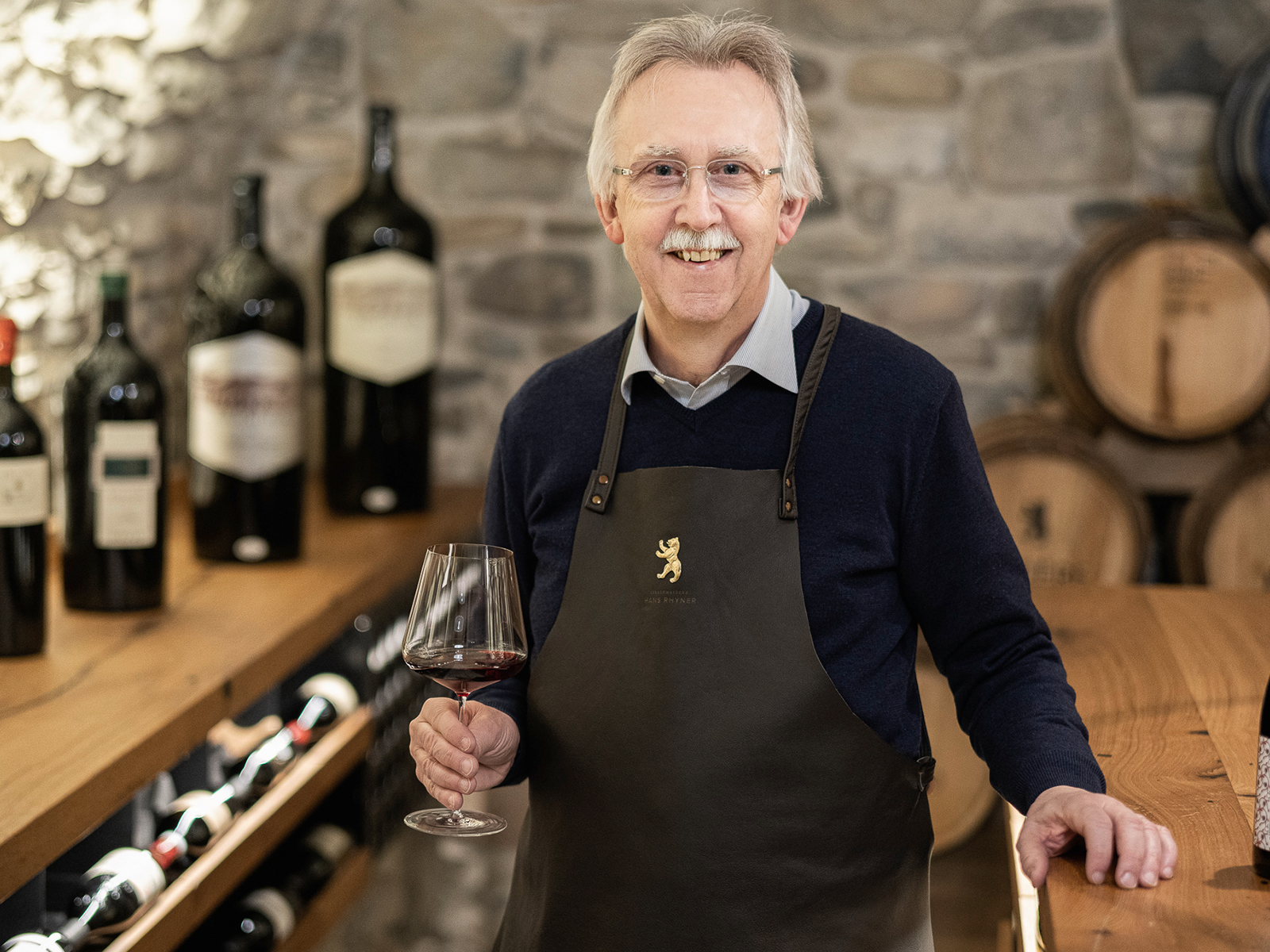 Weinprofi Hans Rhyner
