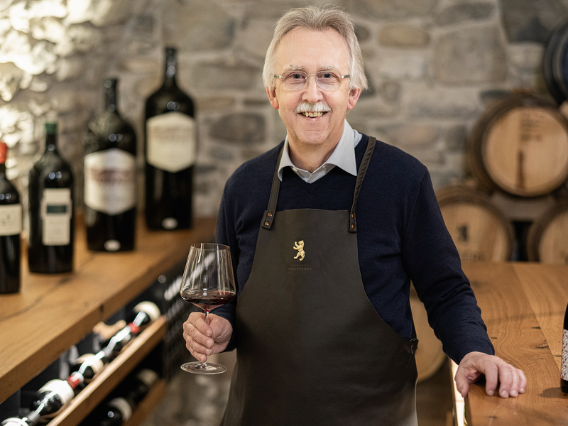 Weinprofi Hans Rhyner