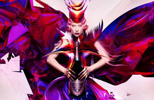Die neue Kampagne von Lady Gaga und Dom Pérignon.