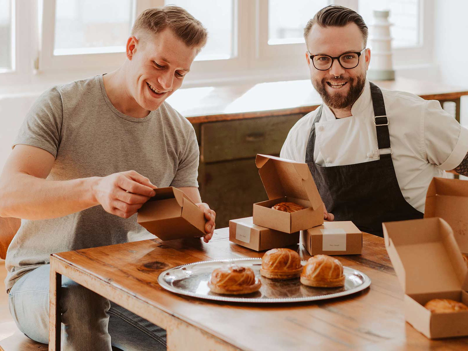 Statt einem eigenen Restaurant startet der australische Koch Liam Valentine nun den Online-Verkauf seiner Pies.