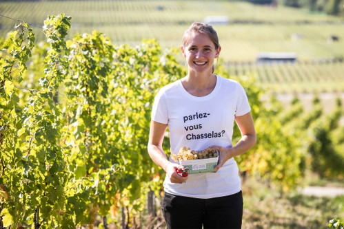 Laura Paccot von der Domaine la Colombe in Féchy, Waadt