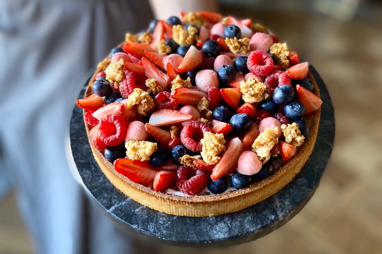 Die «Tarte aux Fruites» aus dem Fünf-Sterne-Hotel «Les Trois Rois» in Basel