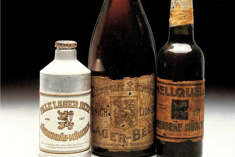 Das teuerste Bier der Welt: Löwenbräu Lager.