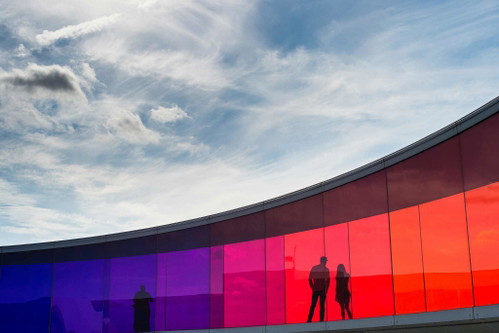 Der Panoramaweg in Aarhus wurde vom dänisch-isländischen Künstler Olafur Eliasson designt.
