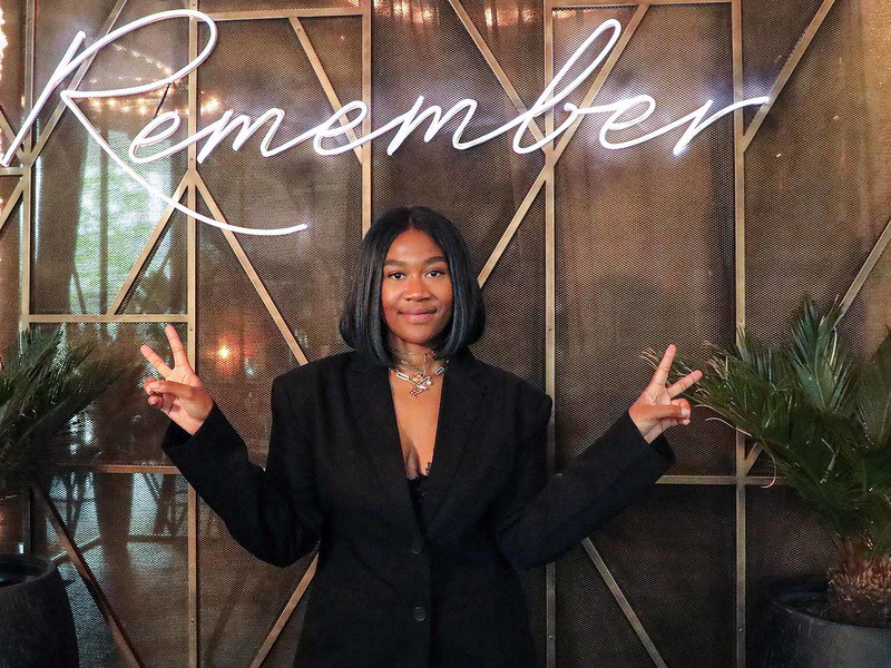 Rose Alaba bei der Eröffnung des neuen Familien-Restaurants »DaRose«.