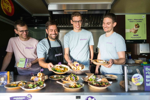 Das Team des Schweizer Start-ups Planted.