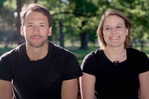 Die Gründer von Rebel Meat Philipp Stangl und Cornelia Habacher.