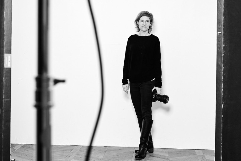Die Fotografin Helena Heilig im Selbstportrait.