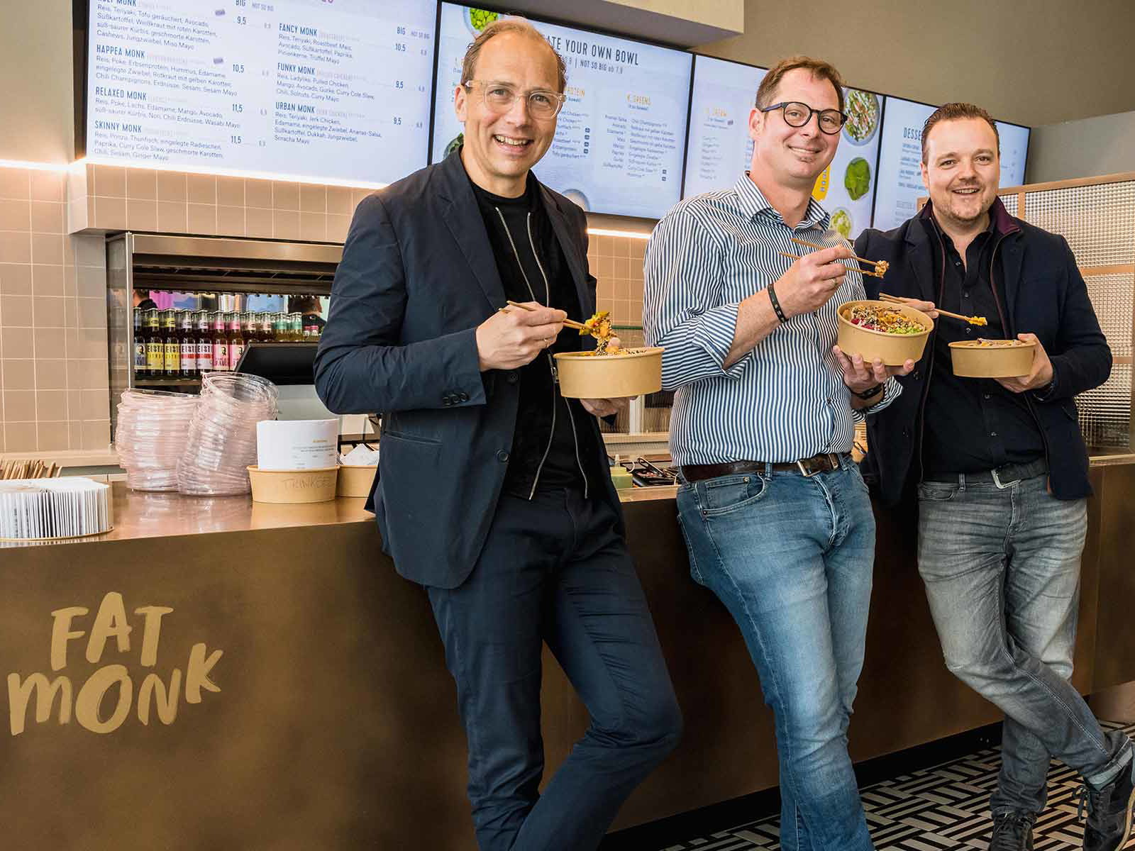 Josef Donhauser, Bernie Rieder und Philipp Zinggl
