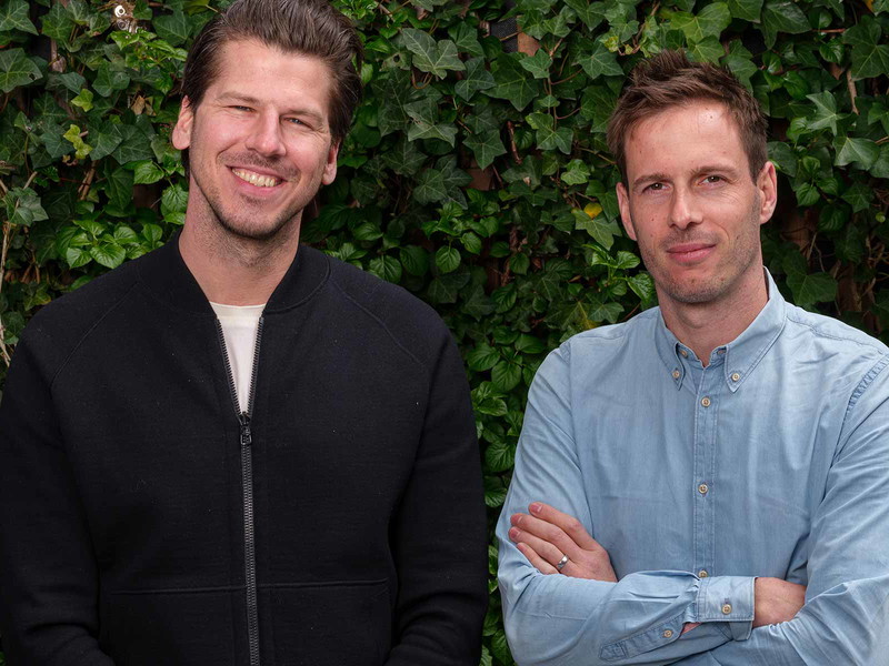 Unternehmer Tom Weingart mit Sternekoch Markus Arnold