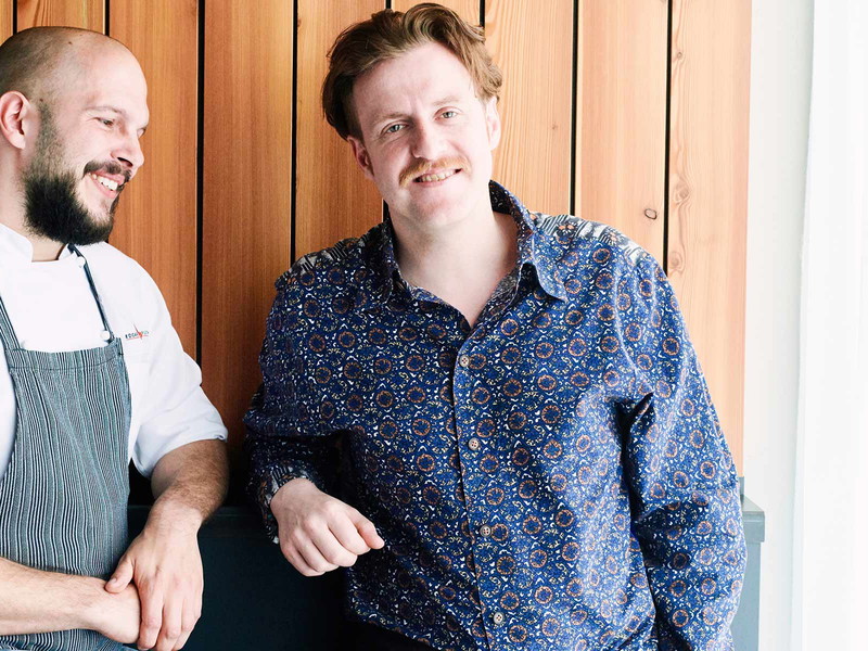Motoren für Berlins Food-Szene: Patron Billy Wagner (r.) und Koch Micha Schäfer aus dem »Nobelhart&amp;Schmutzig«.
