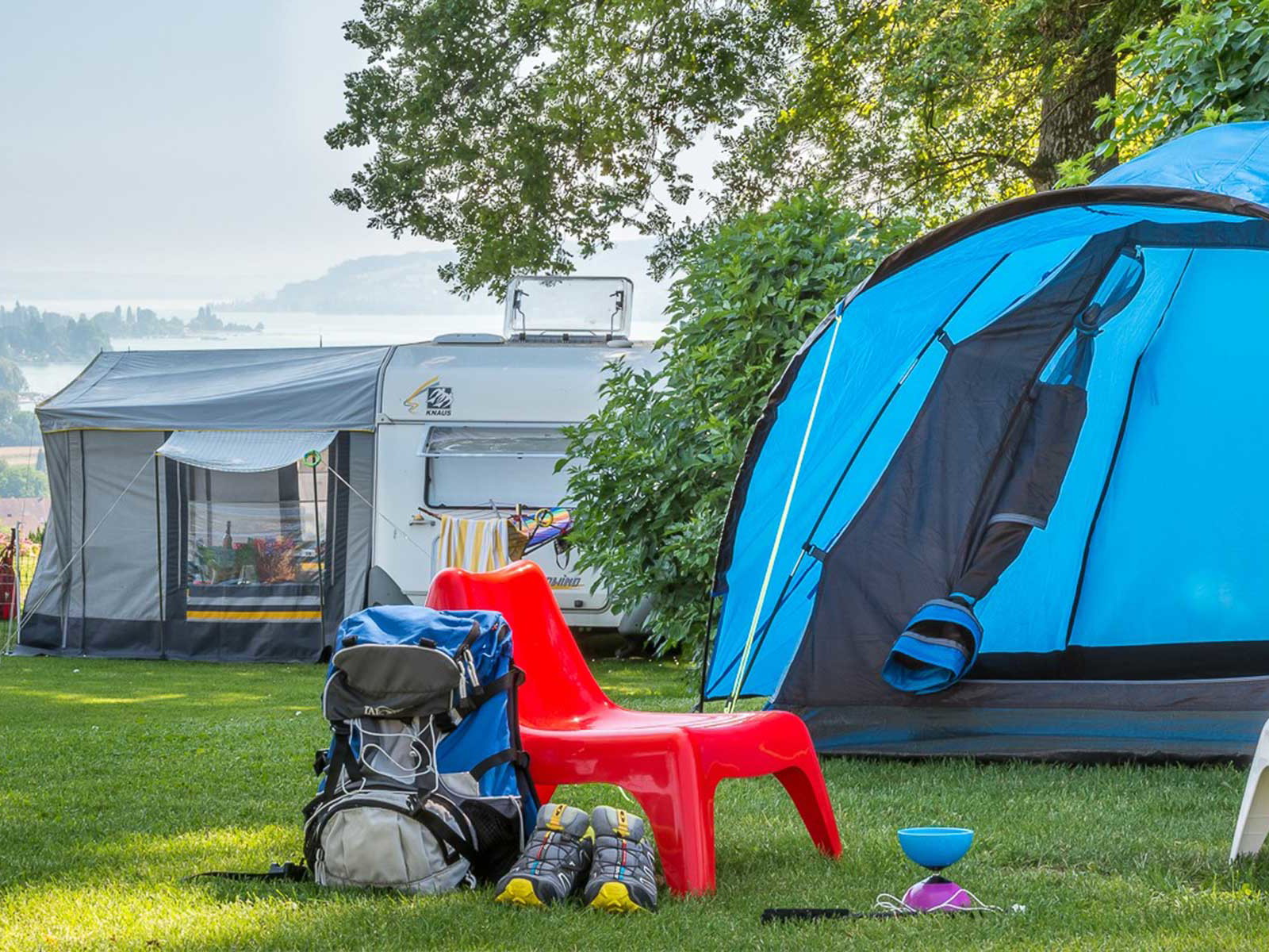 Camping Hüttenberg in Eschenz belegt Platz 6 im Ranking.