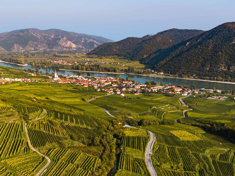 Weißenkirchen – das&nbsp;Zentrum der Wachauer Weinlandschaft
