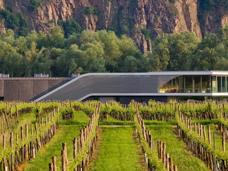 Das Weingut F.X. Pichler in der Wachau setzte gemeinsam mit architekten TAUBER neue Massstäbe in Sachen moderne Weinbauarchitektur.
