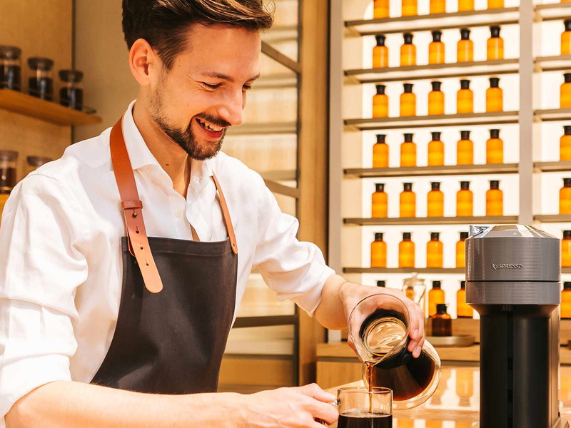 Michael Ilsanker im Coffee Lab