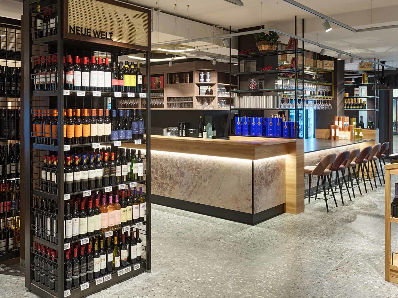 Die neue BILLA-Weinbar
