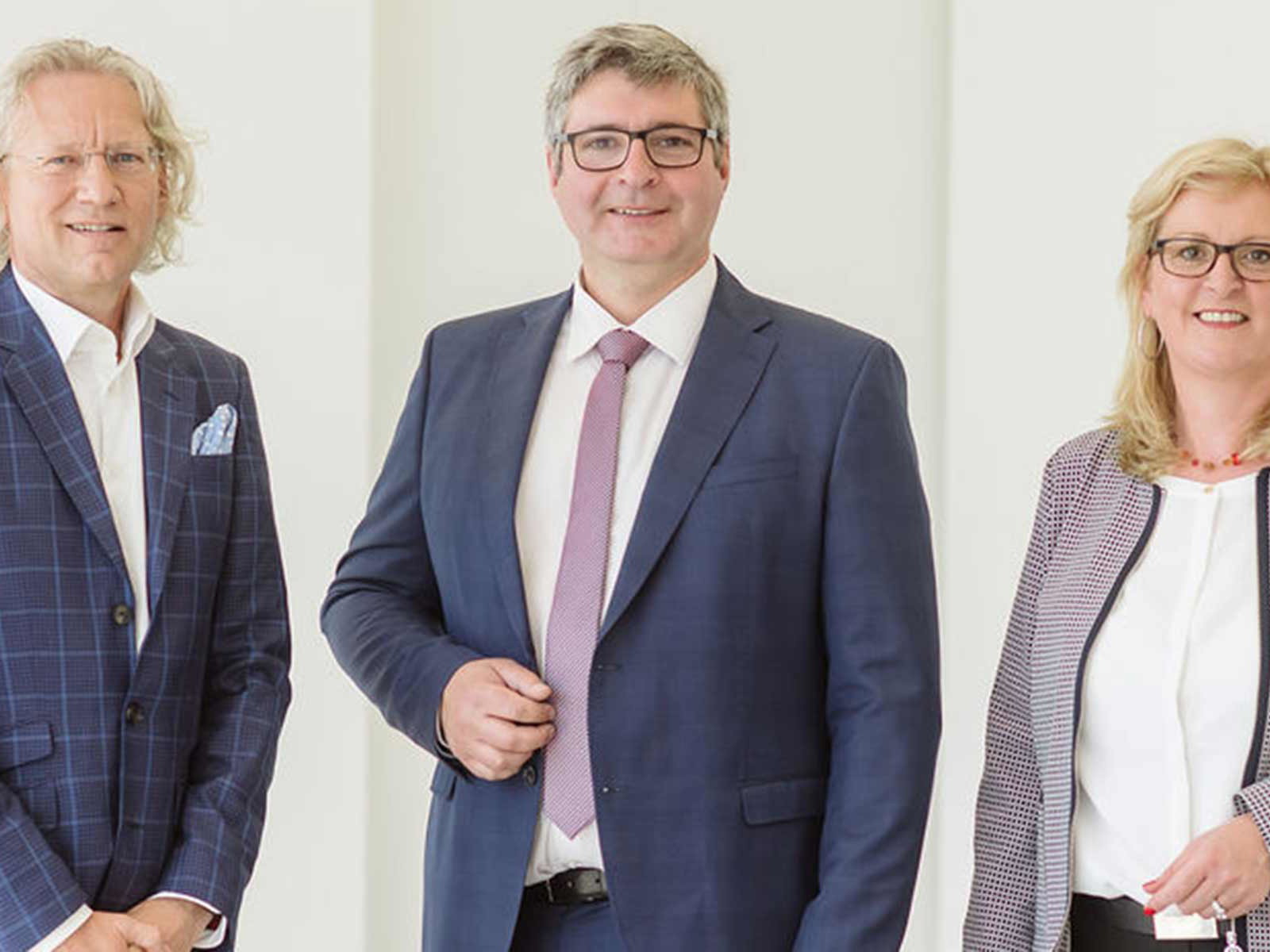 Das »Wein Niederösterreich«-Team: Konrad Hackl, Reinhard Zöchmann und Ulrike Hager