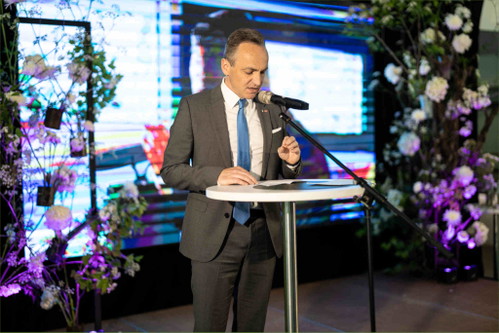 Anton Marterer von Transgourmet laudierte Nina Edler.