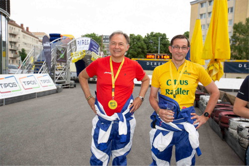 Gerhard Schilling (Almdudler) und Tobias Frank (Ottakringer).