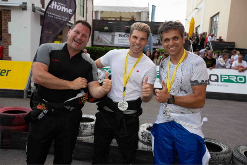 Christian Steiner (Hotel Pichlmayrgut), Florian Gschwandtner (Runtastic) und Michael Altrichter (2M2M).