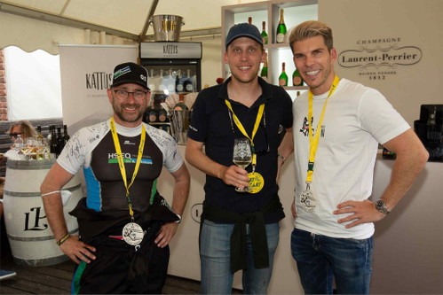 Guido Sanders (HSEQ Professional), Johannes Kattus (Kattus) und Florian Gschwandtner (Runtastic).