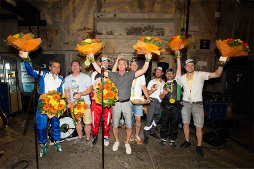Siegerehrung des Charity Race.