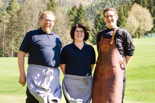 Haubenkoch Claus Curn und sein Team lassen im Golfclub Adamstal golferische Missgeschicke auf dem anspruchsvollen Platz vergessen.