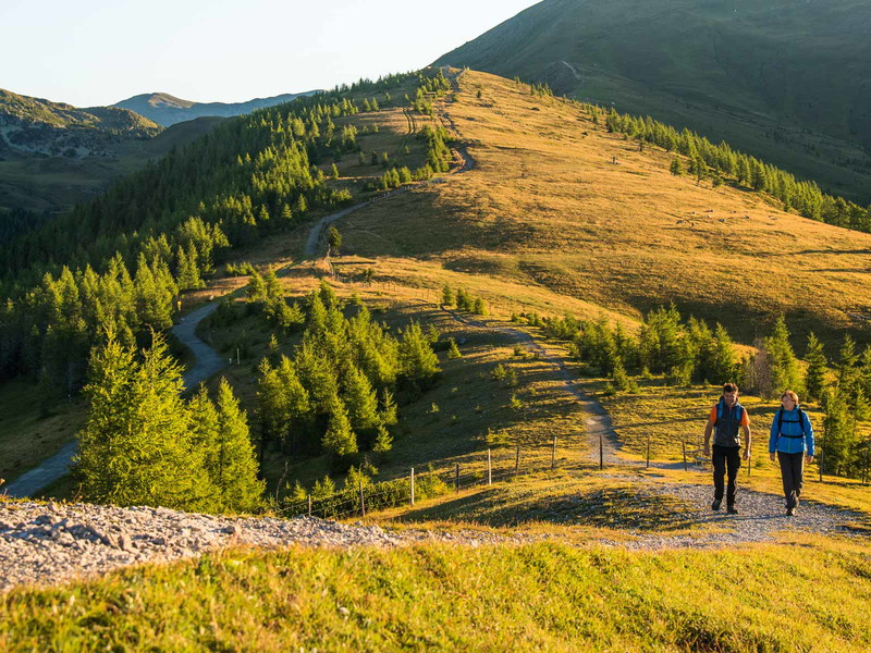 Die Nockberge bieten zahllose Genusswanderungen mit grandiosen Aus- und Weitblicken.