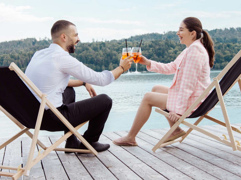 Traumhafte Lage direkt am See