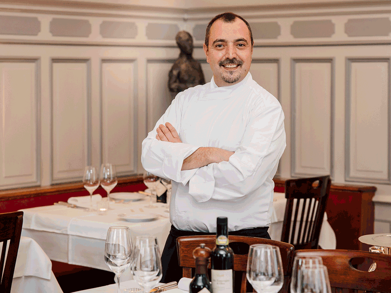 Der Neapolitaner Alessandro Nardiello ist Küchenchef im «Chez Donati».