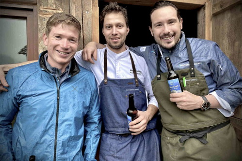 Serafin Brunner, Martin Randolf und Phillip Stohner.