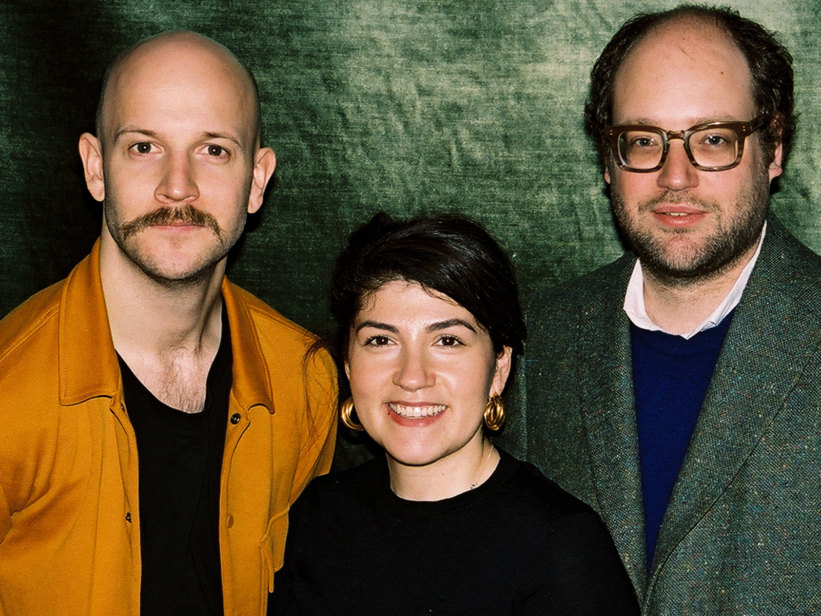 Die Szene-Gastronomen Markus Stöckle mit Elif Oskan und Valentin Diem.
