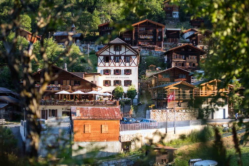 Malerisch: Blatten im Oberwalliser Lötschental.