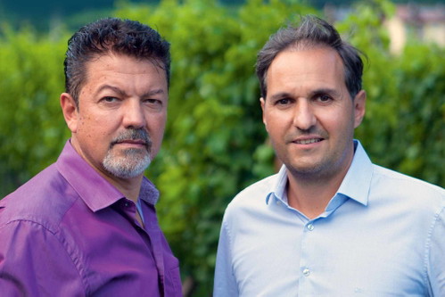 Kellerei Terlan, Terlan Im Bild: Die Männer hinter dem Erfolg: Kellermeister Rudi Kofler (r.) und Verkaufsleiter Klaus Gasser.