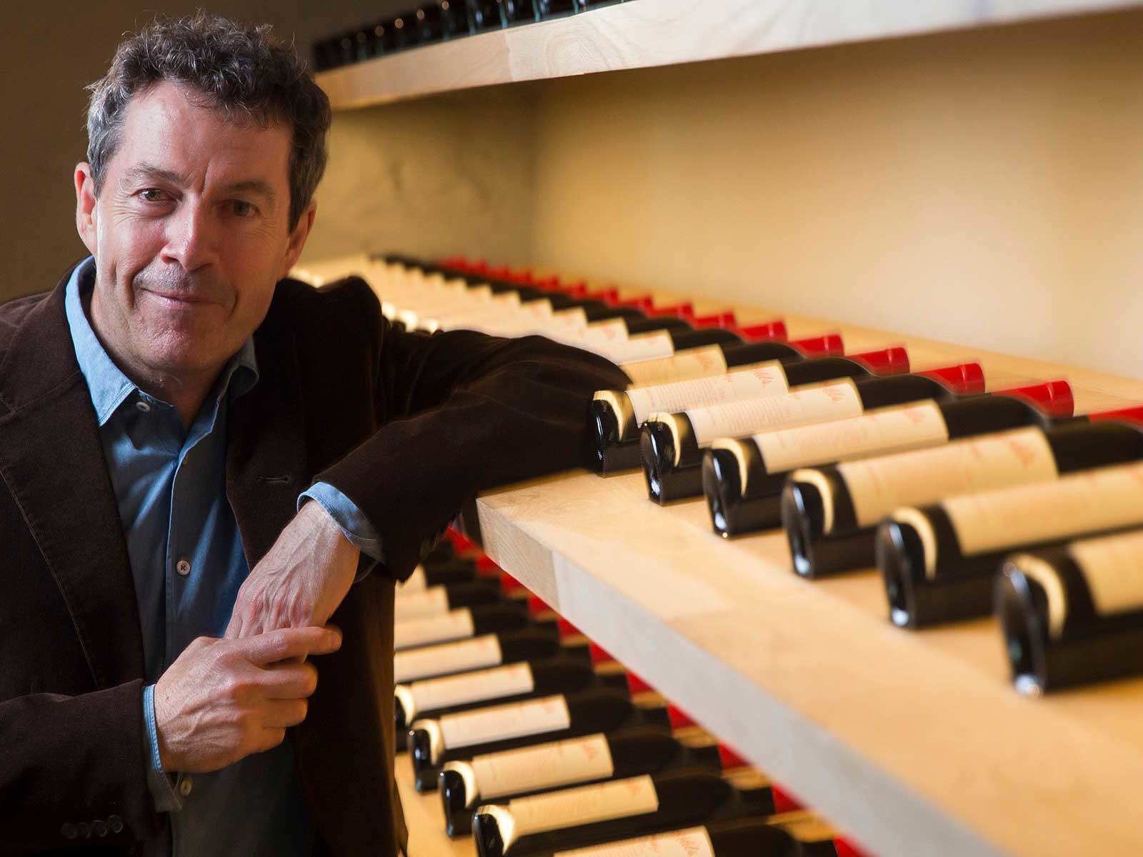 Chief-Winemaker Peter Gago mit seinen Schätzen