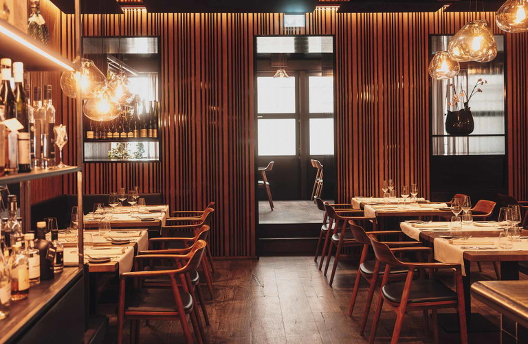 Die spektakulär gestaltete Brasserie als Bühne für großen Geschmack.