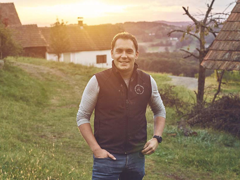 Vulkanland-Winzer Stefan Krispel ist Wöschmeister in der Lagenkategorie.