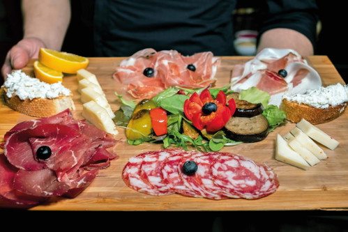 Trieste's small snack bars are called osmizze - serving food and wine